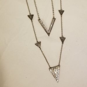 Double layered necklaces